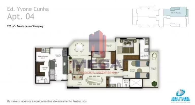 Imagem Ivone Cunha 3 quartos