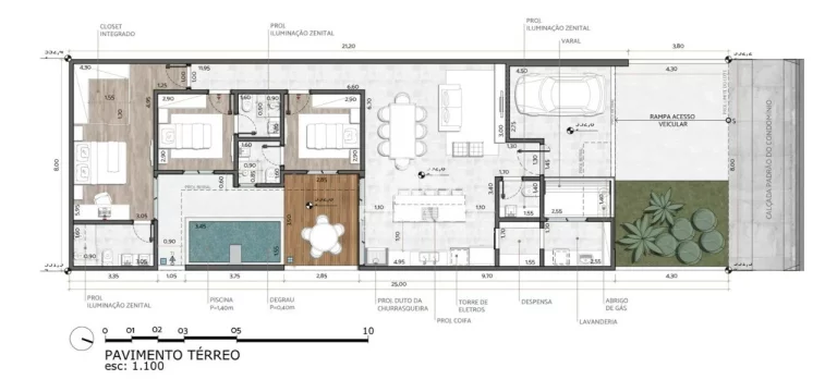 Imagem Casa em Condomínio à venda em Reserva Ipanema com 135m² 3 suítes, 4 vagas