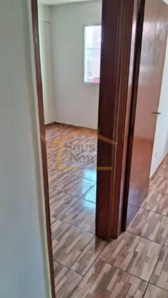 Imagem Apartamento 34,36m², 2 dormitórios, 2 banheiros, sala dois ambientes com sacada, cozinha com armá...