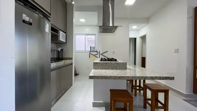 Imagem APARTAMENTO PRAIA GRANDE com 2 dormitórios sendo 1 suíte,1 vaga de garagem,varanda gourmet com churrasqueira
