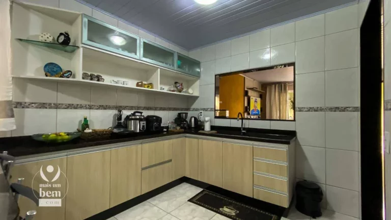 Imagem MEGA PROMOÇÃO! casa com 2 quartos e móveis planejados, área gourmet, 2 vagas de garagem à venda de R$350K por R$292.500 - Piraquara/PR