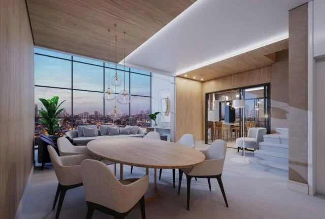 Imagem Apartamento novo no Cabral 131 m2 - 3 dormitórios - Fifty.