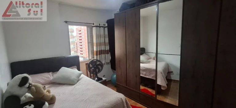 Imagem Apartamento à venda em Praia Grande-SP, Tupi: 2 quartos, 1 suíte, 1 sala, 2 banheiros, 1 vaga, 79m². Confira já!