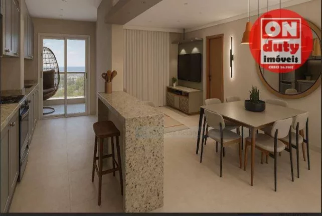 Imagem Lançamento - Apartamento com 3 quartos sendo 1 suíte à venda, 86 m² a partir R$ 1.337.551 - Ponta da Praia - Santos/SP
