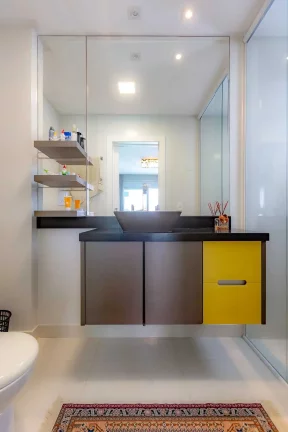Imagem Apartamento frente mar pronto pra morar! Com 3 suítes e 4 vagas de garagem na Praia Brava - Itajaí