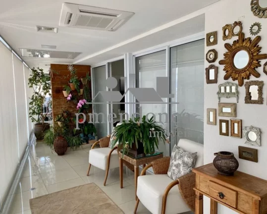 Imagem Apartamento com varanda gourmet em Perdizes, andar alto e vista para o por do sol.