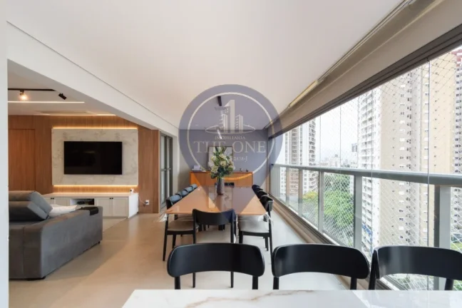 Imagem Venda de apartamento de luxo na Vila Mariana, São Paulo-SP: 4 quartos, 3 suítes, 2 salas, 5 banheiros, 2 vagas, 162m².