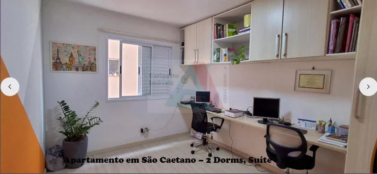 Imagem Apartamento em São Caetano – 2 Dorms, Suíte e 2 Vagas – Lazer completo