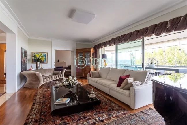 Imagem Maravilhoso apartamento, luxuoso, requintado, tipo GARDEN com vista incrível, hall de entrada, elev...