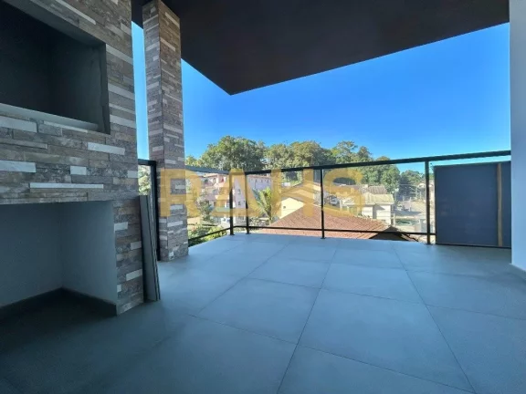 Imagem Linda casa recém construída com 1 suíte e 2 quartos, sacada com churrasqueira e 2 vagas de garage...