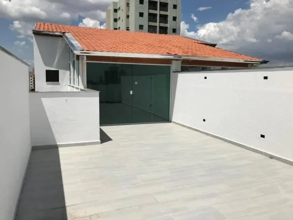 Imagem Cobertura para Venda em Santo André, Campestre, 3 dormitórios, 1 suíte, 1 banheiro, 2 vagas