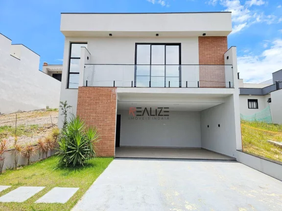 Imagem Casa Assobradada com piscina e 3 dormitórios à venda, 177 m² por R$ 1.270.000 - Condomínio Park Gran Reserve - Indaiatuba/SP