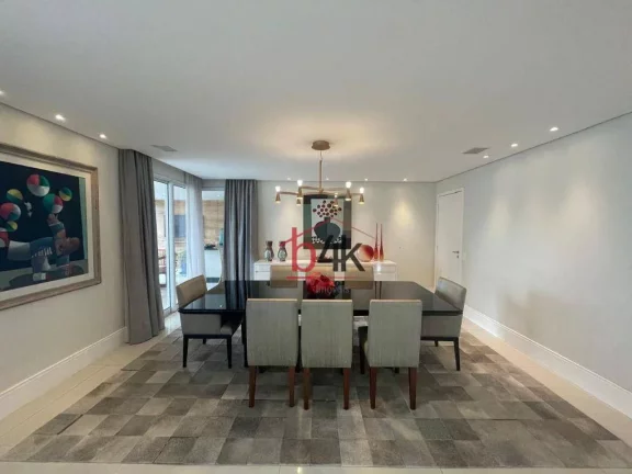 Imagem Apartamento com 380 m², 4 dormitórios suítes e 4 vagas, venda e aluguel - Campo Belo