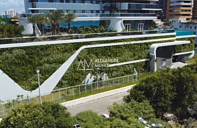 Imagem One Residencial, Beira Mar Fortaleza, Mucuripe. Andar Alto, 5 suítes.