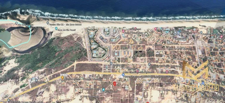 Imagem Terreno à venda, 1250 m² por R$ 460.000,00 - Porto das Dunas - Aquiraz/CE