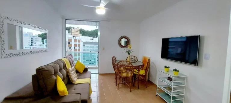 Imagem Apartamento com 2 dormitórios à venda, 52 m²- Pitangueiras - Guarujá/SP