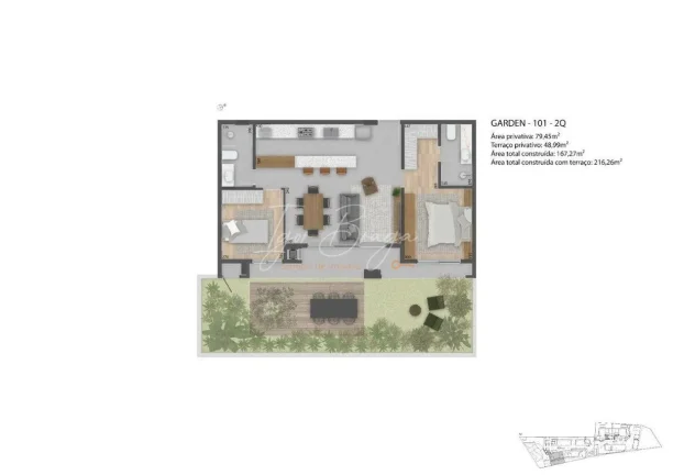 Imagem Apartamento à venda no bairro Mercês em Curitiba/PR
