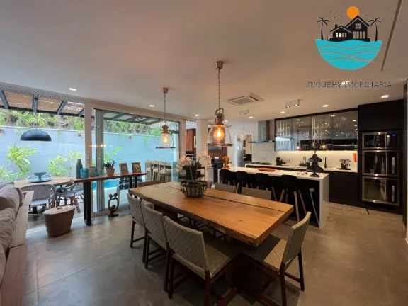 Imagem Casa em condomínio pé na areia, à venda em Juquehy com 5 suítes, piscina privativa e 340m² de área construída | Juquehy Imobiliária