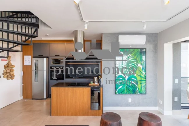 Imagem Lindo Apartamento Duplex de 89 m² em Pinheiros, 1 sui­te e 1 vaga.