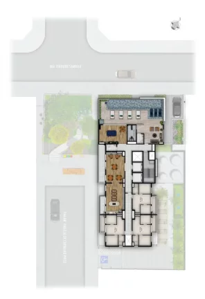 Imagem Apartamento à venda em Pinheiros, São Paulo-SP: 2 quartos, 1 suíte, 1 banheiro, 38,74m² - Condomínio Virgílio 426