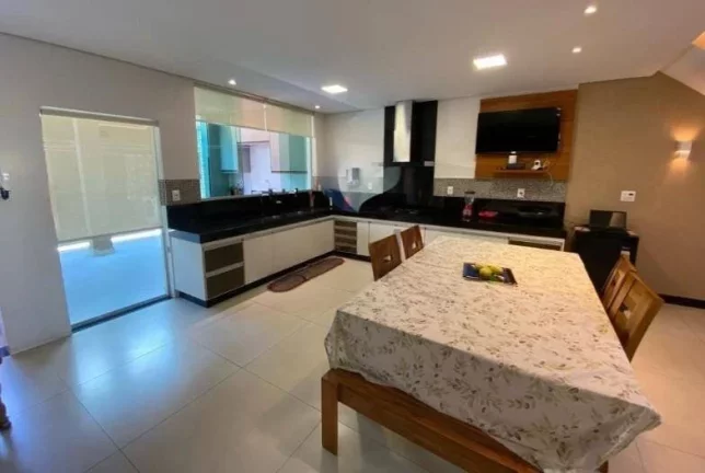 Imagem casa 3 quartos 1 suíte 2 vagas cobertas paralelas