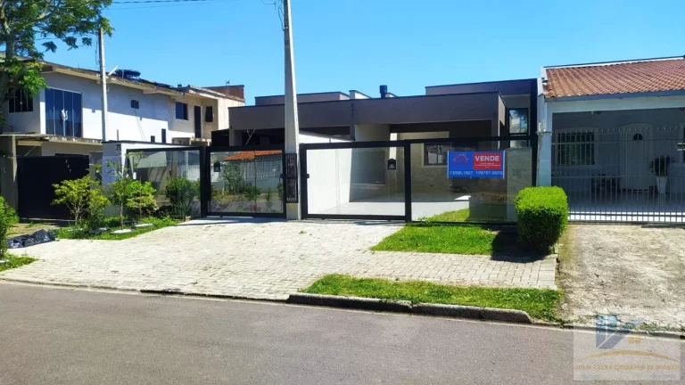 Imagem Casa para Venda em São José dos Pinhais, Cidade jardim, 3 dormitórios, 1 suíte, 2 banheiros, 2 vagas