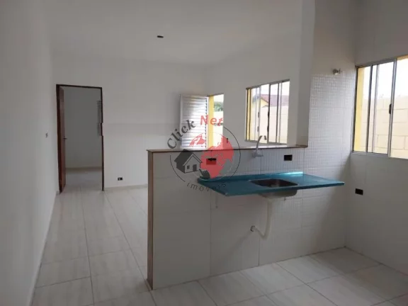 Imagem Casa Térrea Nova sem uso , 2 dorms ,quintal , 1 wc , 2 vagas, bairro Gaivota, Itanhaem
