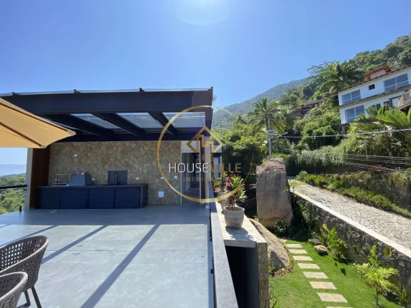 Imagem Casa Sobrado 4 dormitórios ( 4 suítes), 3 vagas, 497m², Ilhabela, SP.