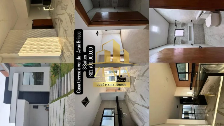 Imagem Casa térrea em condomínio, 03 Sts, Piscina, 04 vagas, Brisas 02
