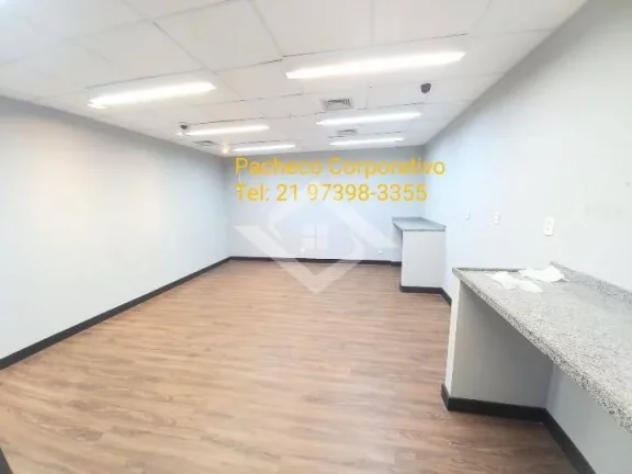 Imagem Centro Alugo Andar 869m2 no City Tower, saída do Metro da Carioca