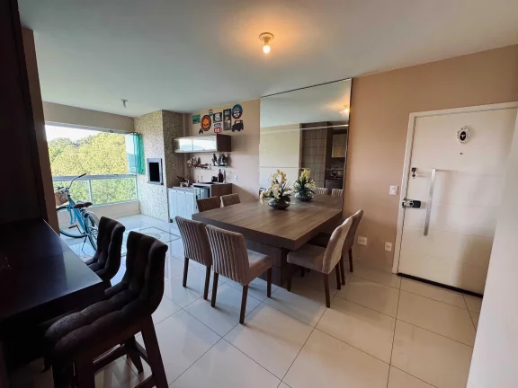 Imagem Apartamento com 3 dormitórios sendo 1 suíte e 2 vagas na garagem no Bairro - Fazenda Itajaí / SC