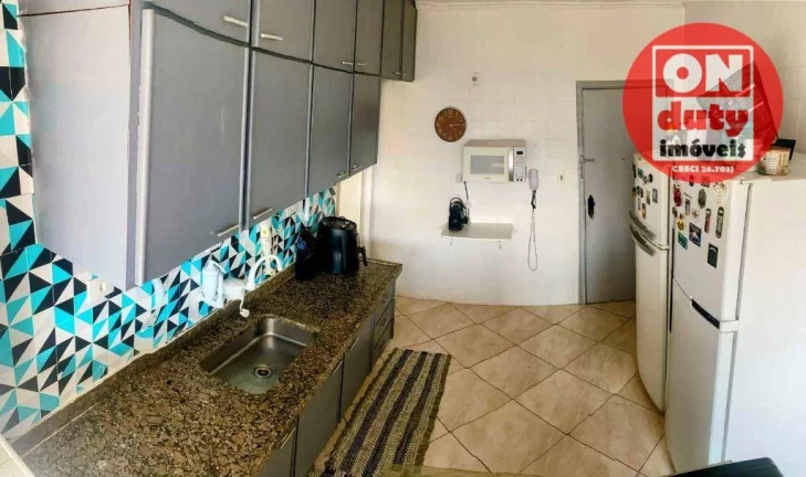 Imagem Apartamento com 3quartos à venda, 165 m² por R$ 950.000 - Gonzaga - Santos/SP