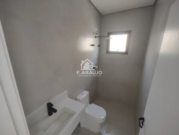 Imagem Casa em condomínio fechado à em Sorocaba-SP! Casa nova com 3 suítes, piscina e área gourmet
