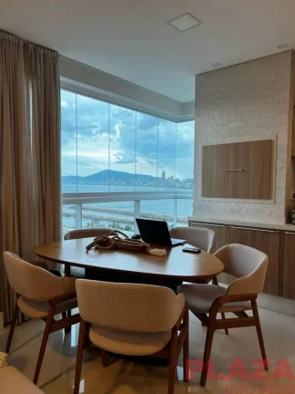 Imagem Apartamento Mobiliado com Vista Mar – 3 Suítes | 2 Vagas | Centro de Itapema