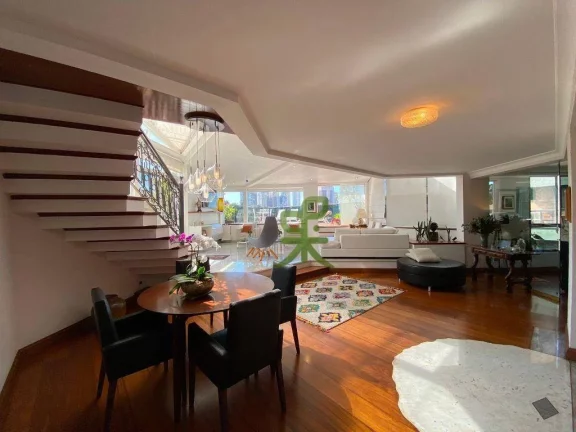 Imagem Cobertura com 4 dormitórios à venda, 500 m²- Real Parque - São Paulo/SP
