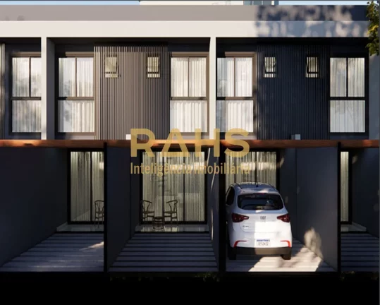 Imagem Sobrado Geminado em construção no início do Costa e Silva, próximo de comércio, indústria, fac...