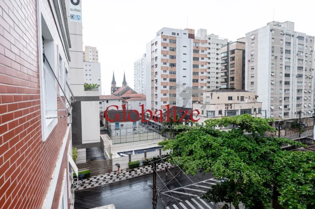 Imagem Apartamento duplex à venda no Embaré, Santos-SP, com 5 dormitórios, 2 suítes, 1 vaga de garagem e 208m² por R$ 960.000,00