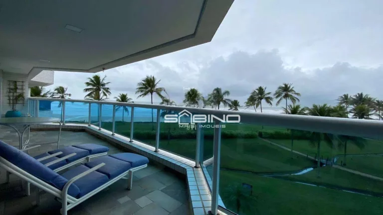 Imagem Apartamento Beira Mar à Venda na Riviera, com 4 suítes sendo uma de funcionária 186m² de área útil