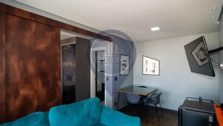 Imagem Apartamento à venda no Centro de São Paulo-SP: 1 quarto, 1 suíte, 1 sala, 1 banheiro, 1 vaga, 47m² de área. Venha conferir!