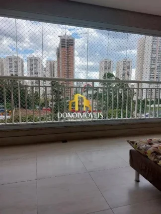 Imagem Apto 94m vista livre andar alto Cond Trilogy Centro SBC