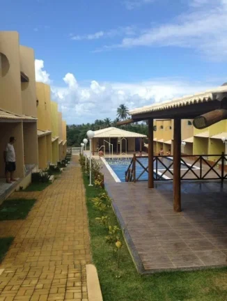 Imagem Village duplex Imbassaí três suítes em condomínio fechado - 600m da praia