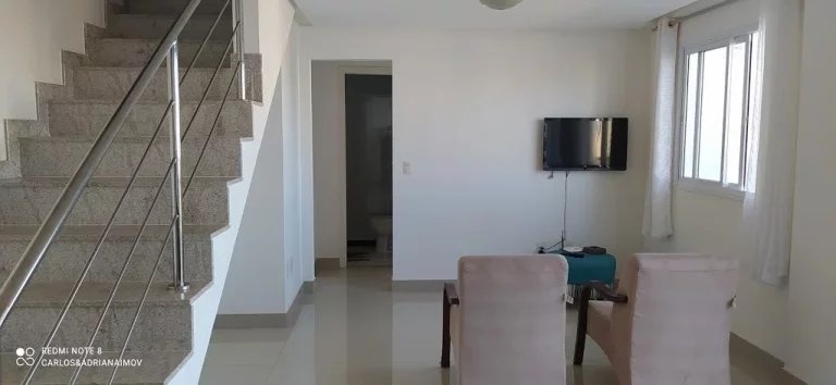 Imagem Cobertura Duplex, 04 Quartos sendo 01 Suite, 02 Vagas de Garagem, Beira Mar, Guaibura, Guarapari - ES