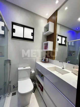Imagem Casa à venda no Cond. Eco Spa 4 quartos, todos suítes, Gourmet e piscina