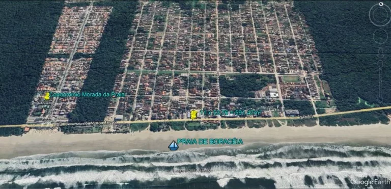 Imagem Terreno à venda, 591 m² por R$ 995.000,00 - Praia da Boracéia - Bertioga/SP
