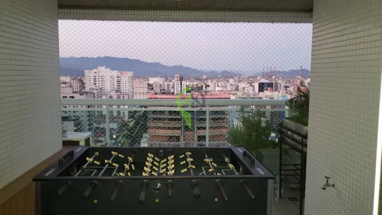 Imagem Apartamento - 4 dormitórios, 235 m² - venda - Aparecida - Santos/SP!