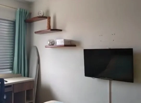 Imagem Excelente apartamento, bem ventilado, 1 dormitório com piso laminado, living para 2 ambientes, banh...