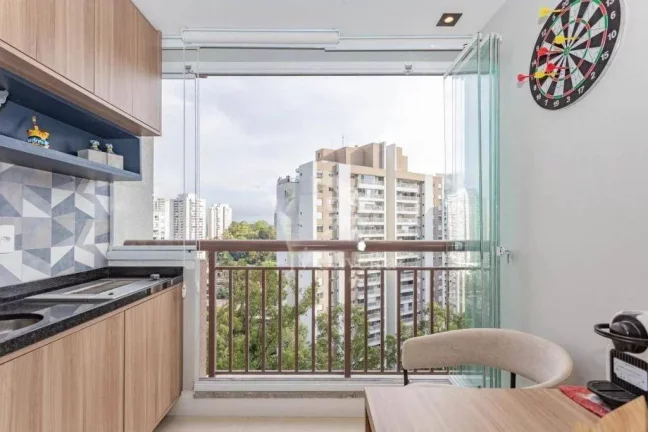 Imagem Apartamento à venda, 56 m² com 2 dormitórios, banheiros, 1 vaga - Vila Andrade - São Paulo/SP
