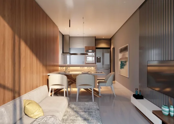 Imagem Lançamento Residencial Gabriella Almeida em Construção composto por 2 ou 3 quartos à venda na Praia do Morro, Guarapari-ES