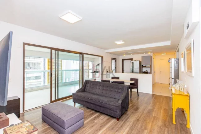 Apartamento 137m² Brooklin: 3 Suítes, Varanda Gourmet e Lazer Completo, 600m Metrô