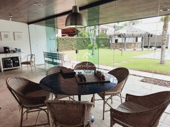 Imagem Casa de luxo em condomínio à venda no Jardim Acapulco, Guarujá-SP: 6 quartos, 2 suítes, 2 salas, 4 banheiros, 4 vagas, 480m²!